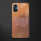 wonderful thought glass case for vivo v17 image