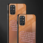 wonderful thought glass case for oneplus 8t image-2
