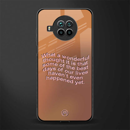 wonderful thought glass case for mi 10i image