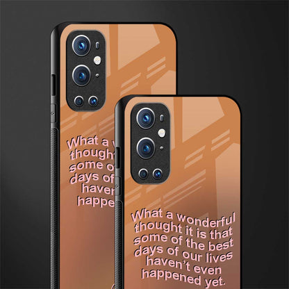 wonderful thought glass case for oneplus 9 pro image-2