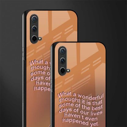 wonderful thought glass case for oneplus nord ce 5g image-2