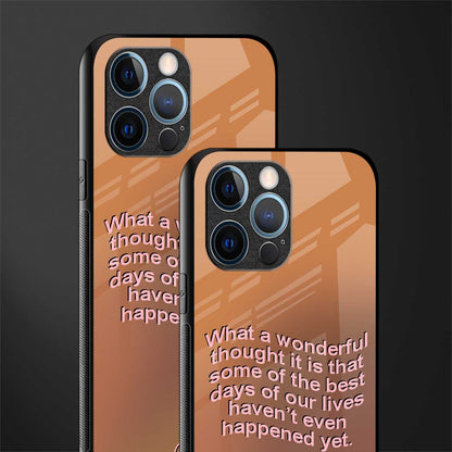wonderful thought glass case for iphone 12 pro image-2