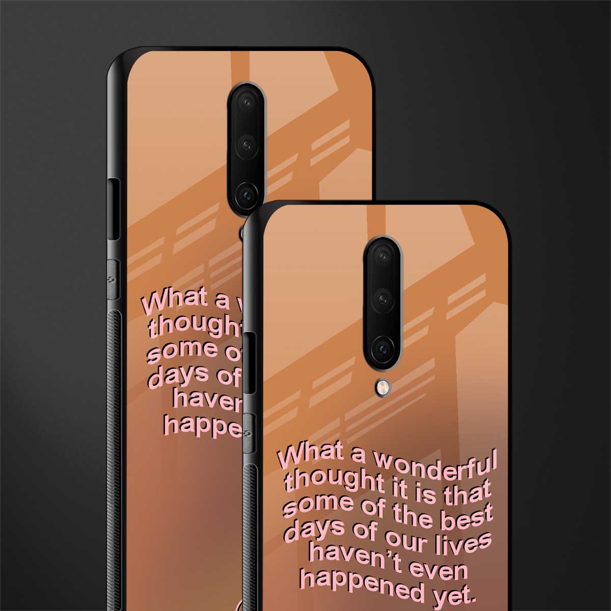 wonderful thought glass case for oneplus 7 pro image-2