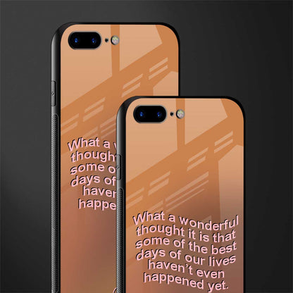 wonderful thought glass case for iphone 7 plus image-2