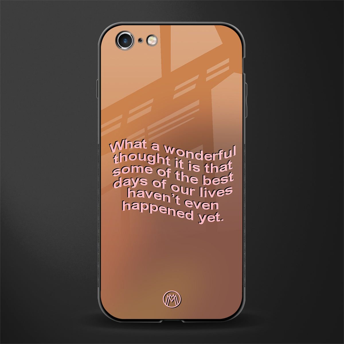 wonderful thought glass case for iphone 6s image