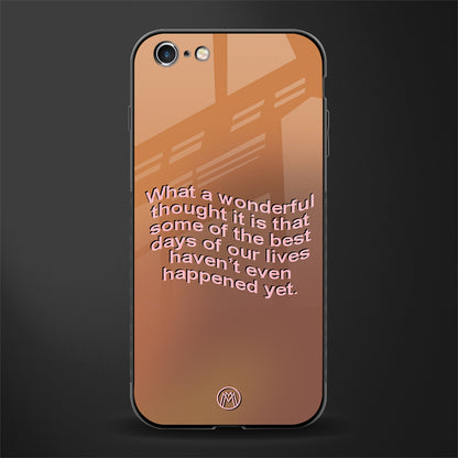 wonderful thought glass case for iphone 6s plus image