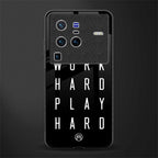 work hard play hard glass case for vivo x80 pro 5g image