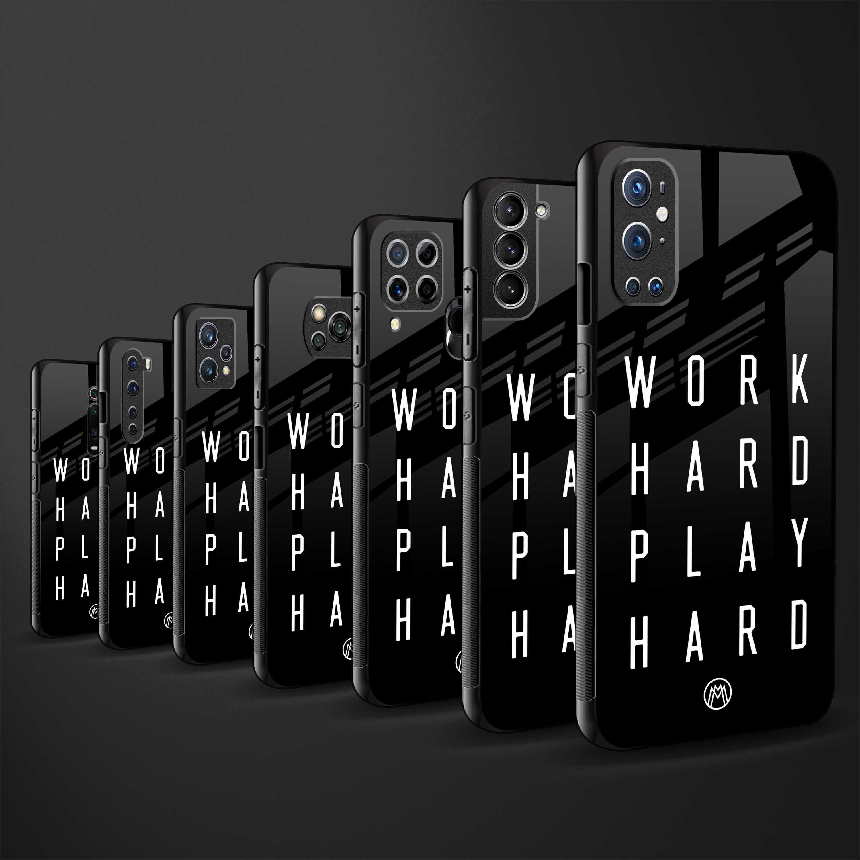 work hard play hard glass case for samsung galaxy s22 plus 5g image-3