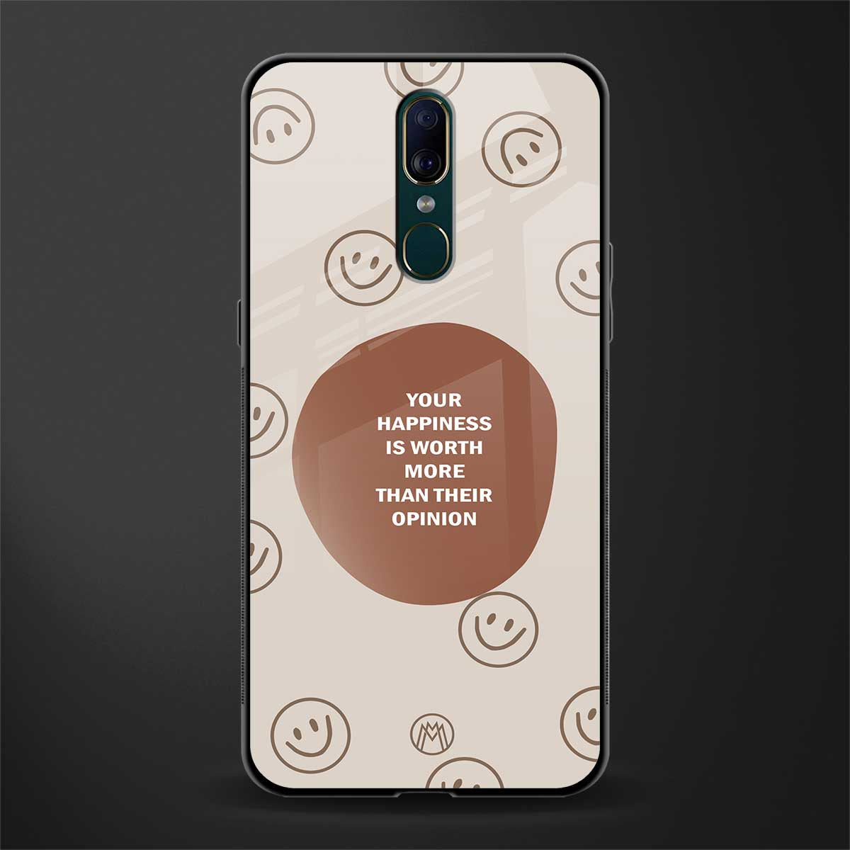 worth glass case for oppo a9 image