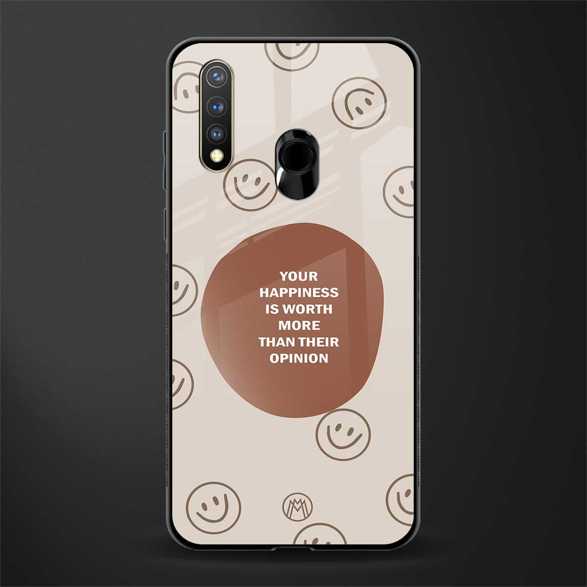 worth glass case for vivo y19 image