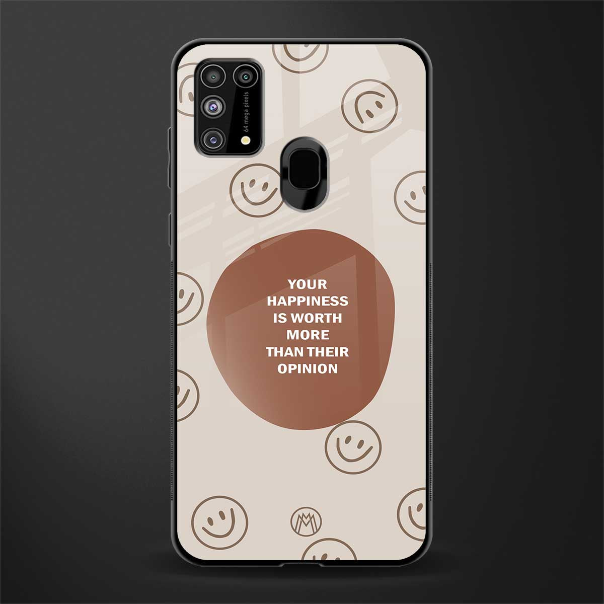 worth glass case for samsung galaxy m31 image