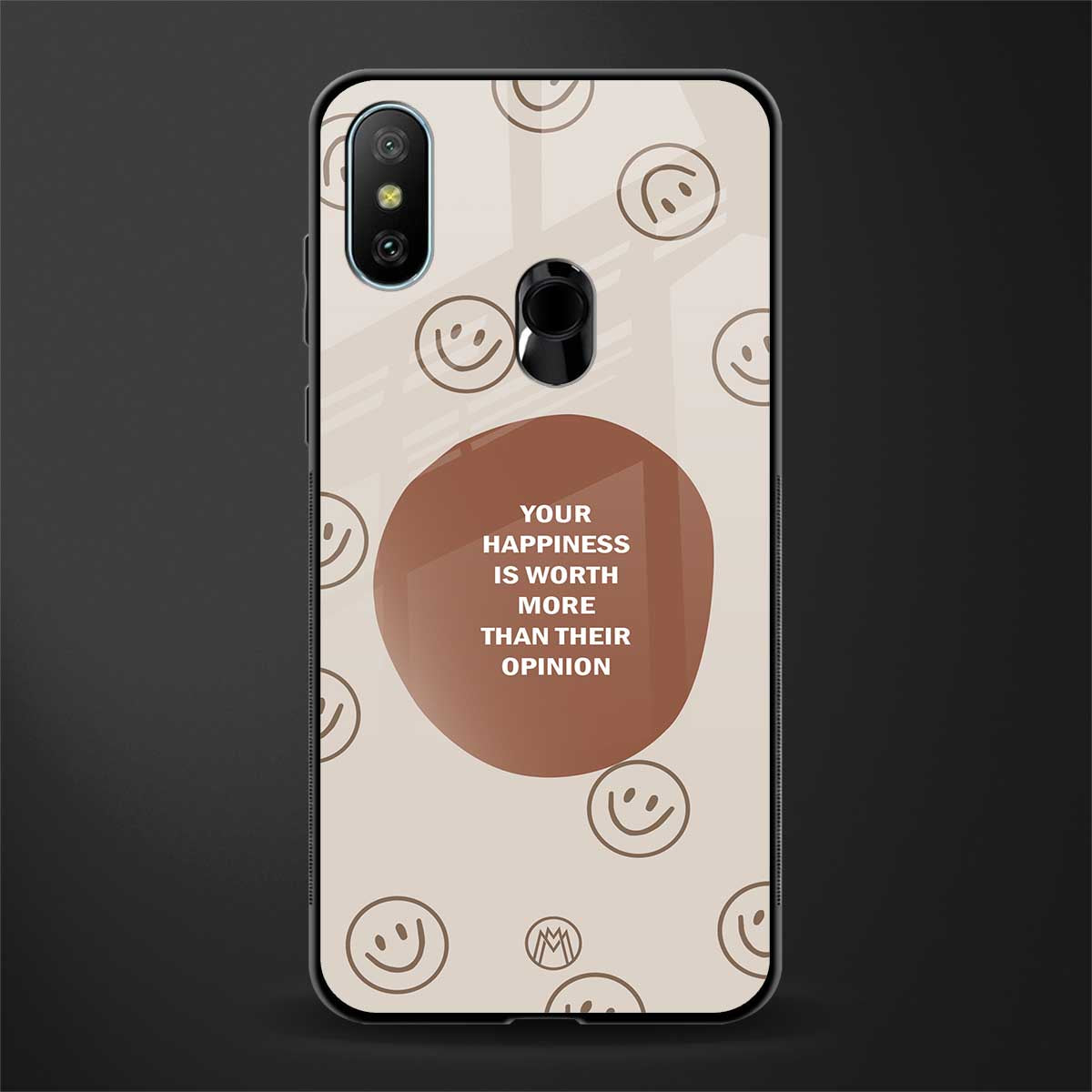 worth glass case for redmi 6 pro image