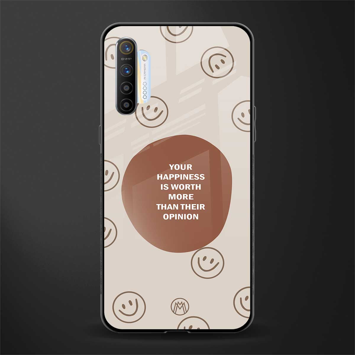 worth glass case for realme x2 image