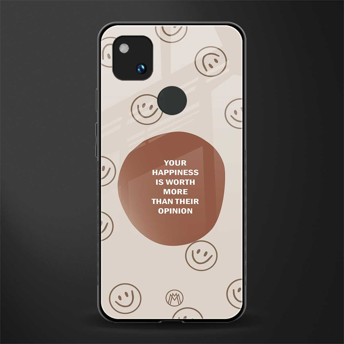 worth back phone cover | glass case for google pixel 4a 4g