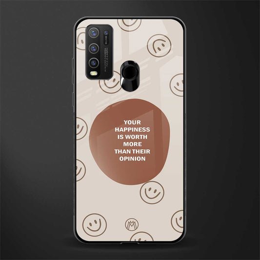 worth glass case for vivo y30 image