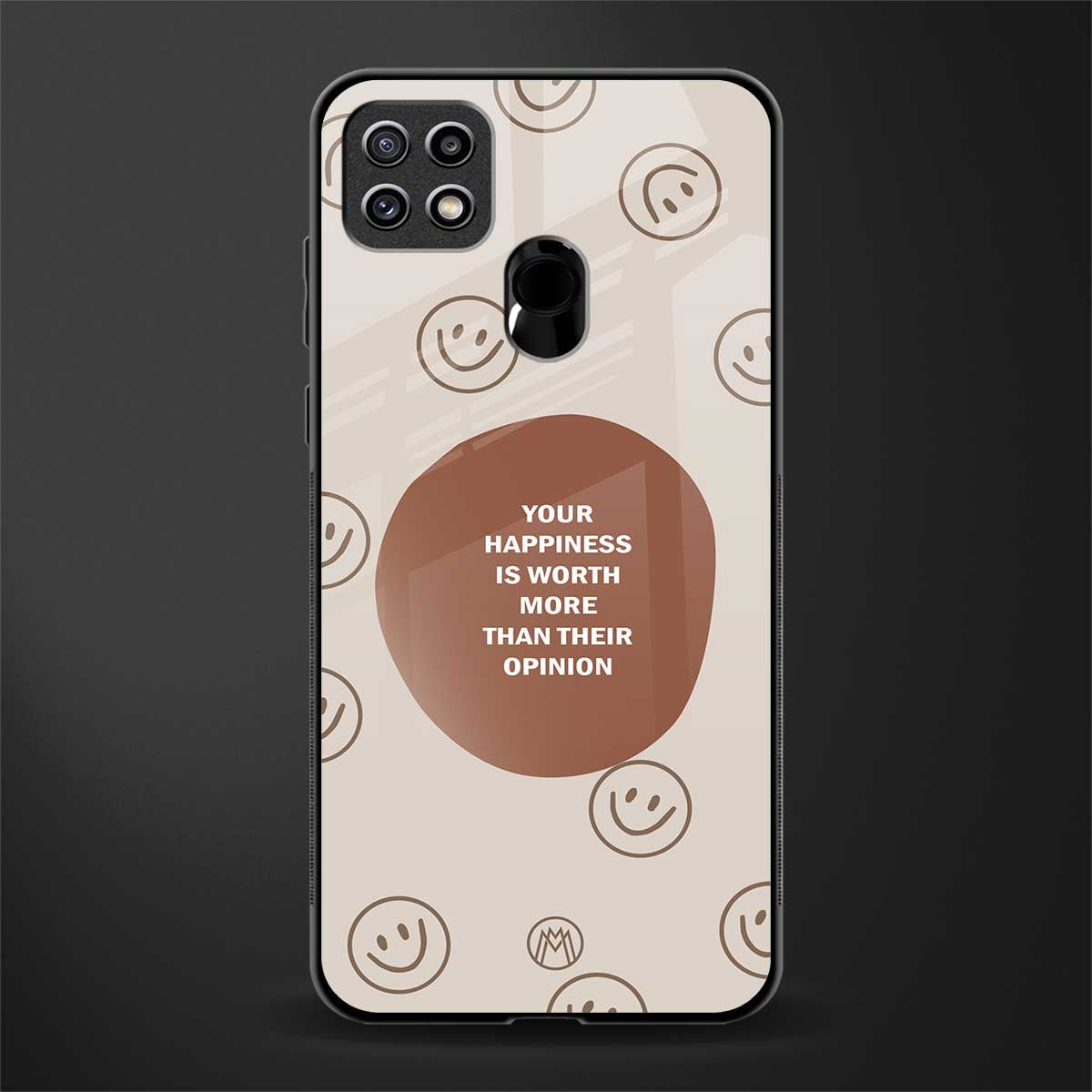 worth glass case for oppo a15 image