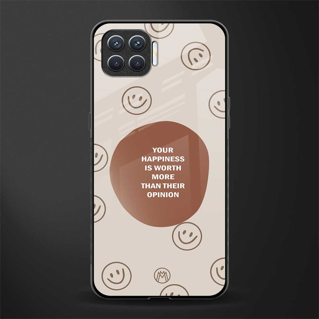 worth glass case for oppo f17 image