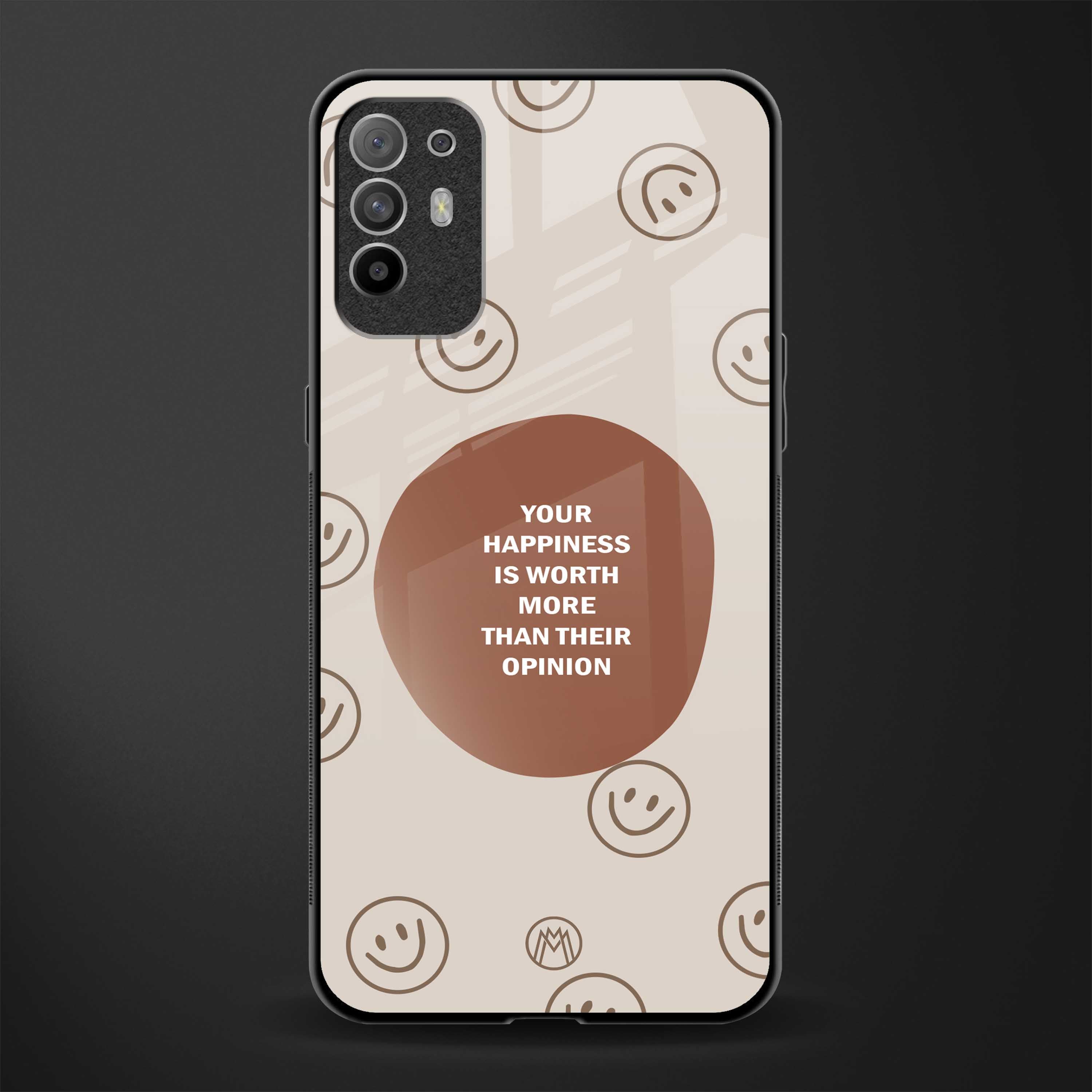 worth glass case for oppo f19 pro plus image