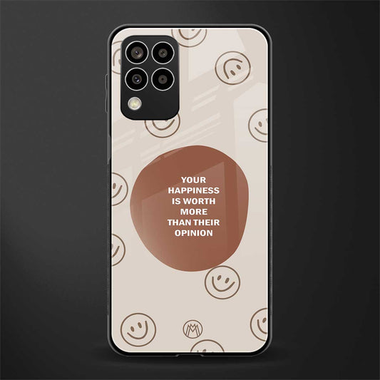 worth back phone cover | glass case for samsung galaxy m33 5g