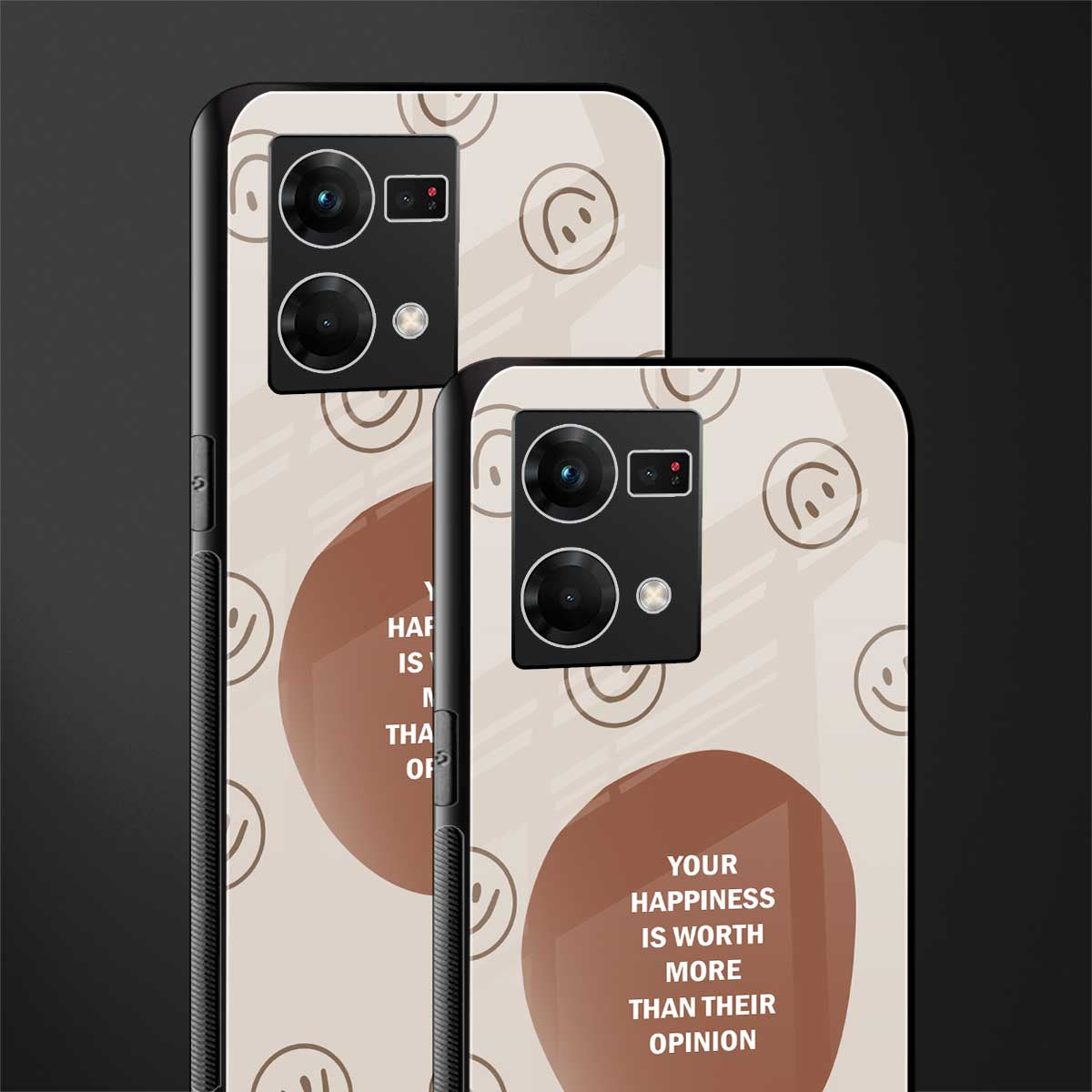 worth back phone cover | glass case for oppo f21 pro 4g