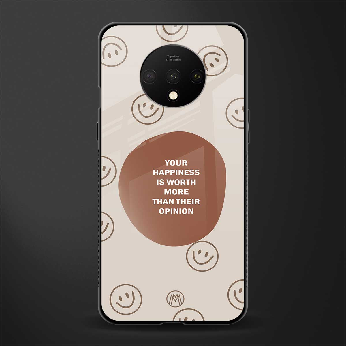 worth glass case for oneplus 7t image