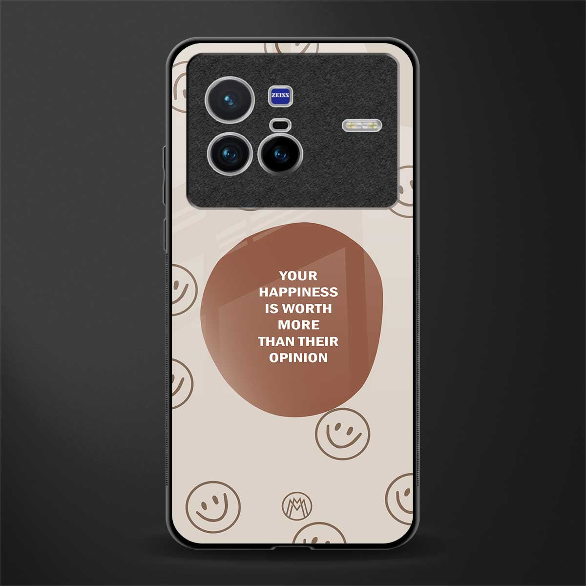 worth glass case for vivo x80 image