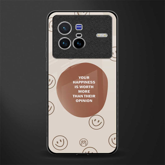 worth glass case for vivo x80 image