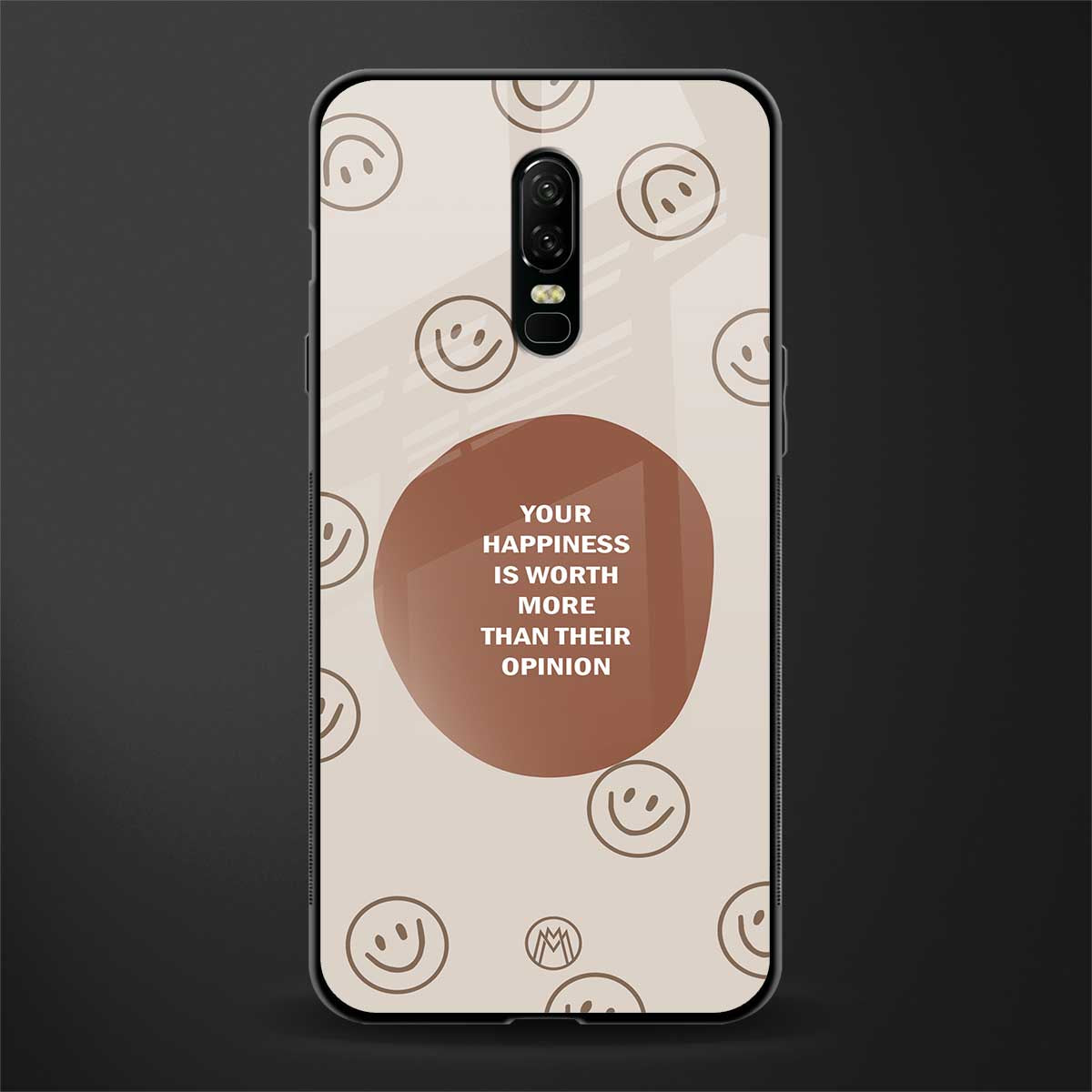 worth glass case for oneplus 6 image