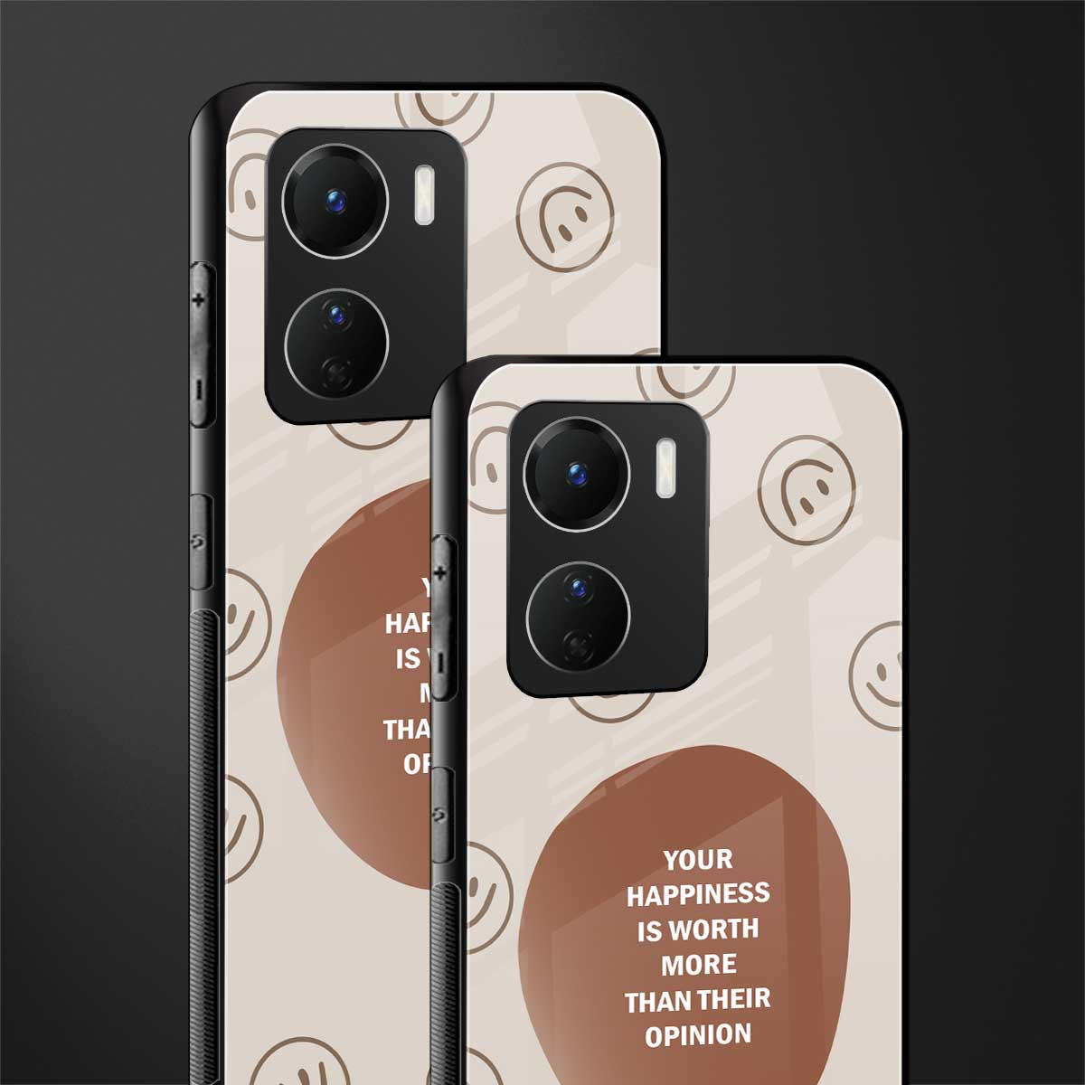 worth back phone cover | glass case for vivo y16