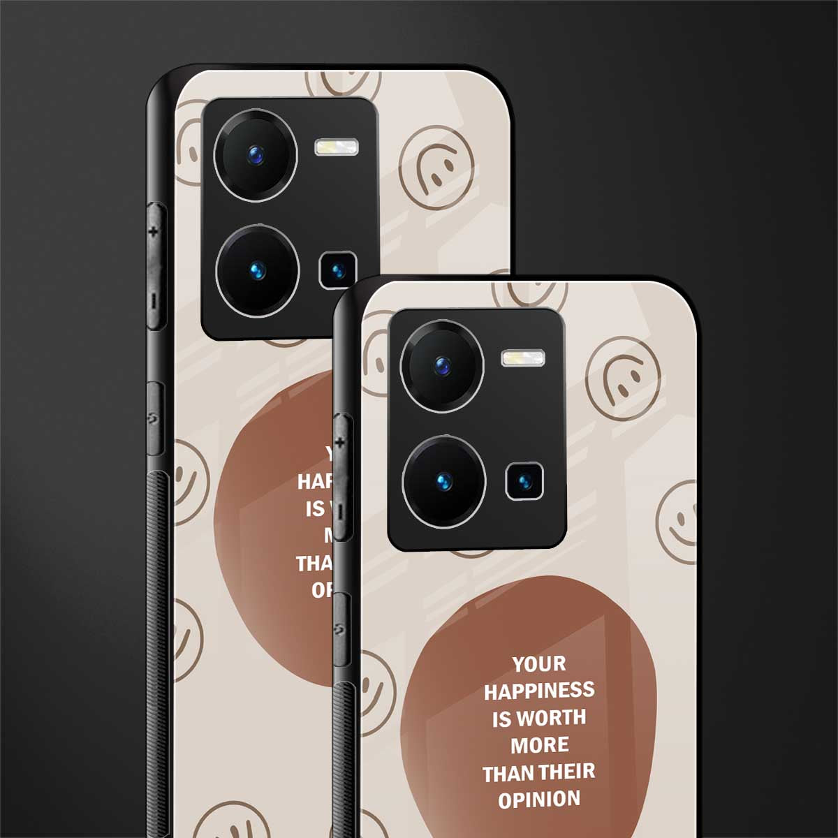 worth back phone cover | glass case for vivo y35 4g