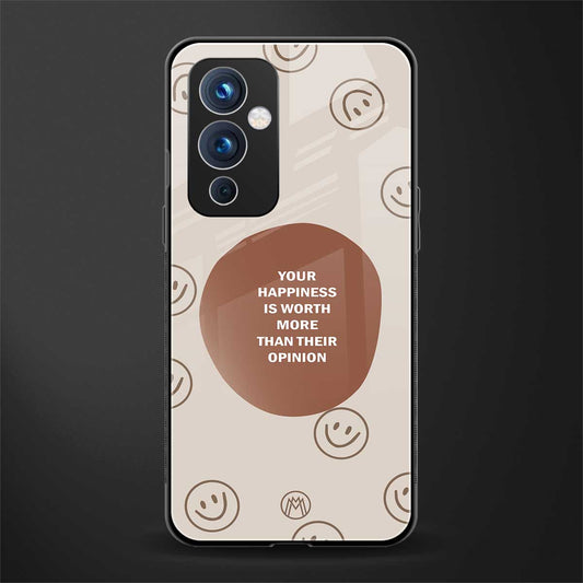 worth back phone cover | glass case for oneplus 9