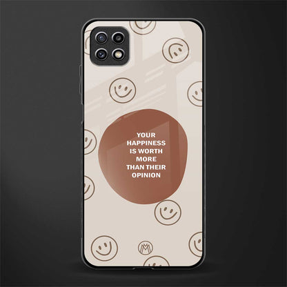 worth back phone cover | glass case for samsung galaxy f42