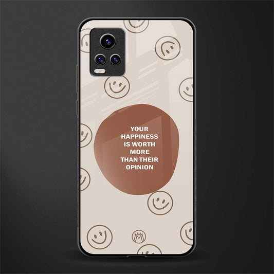 worth back phone cover | glass case for vivo v21e 4g