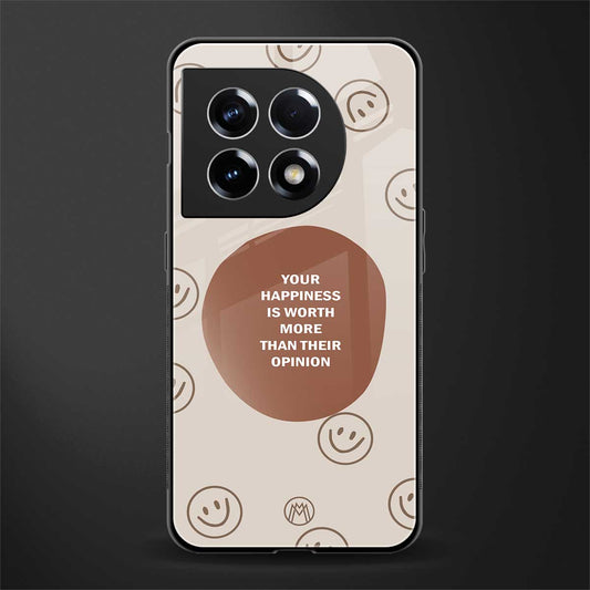 worth back phone cover | glass case for oneplus 11
