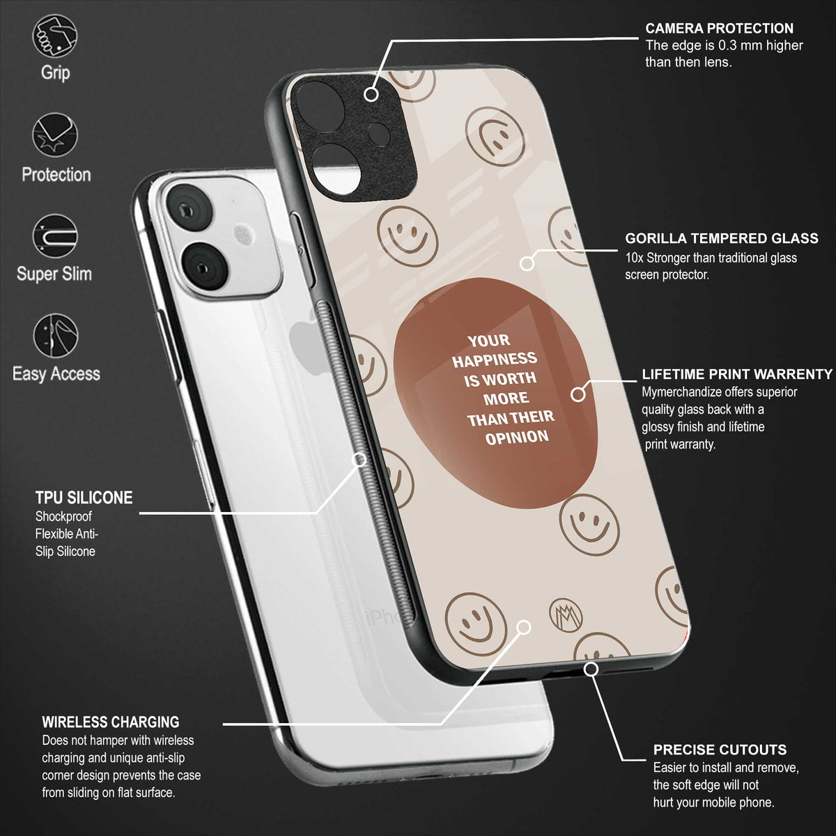 worth glass case for vivo y93 image-4