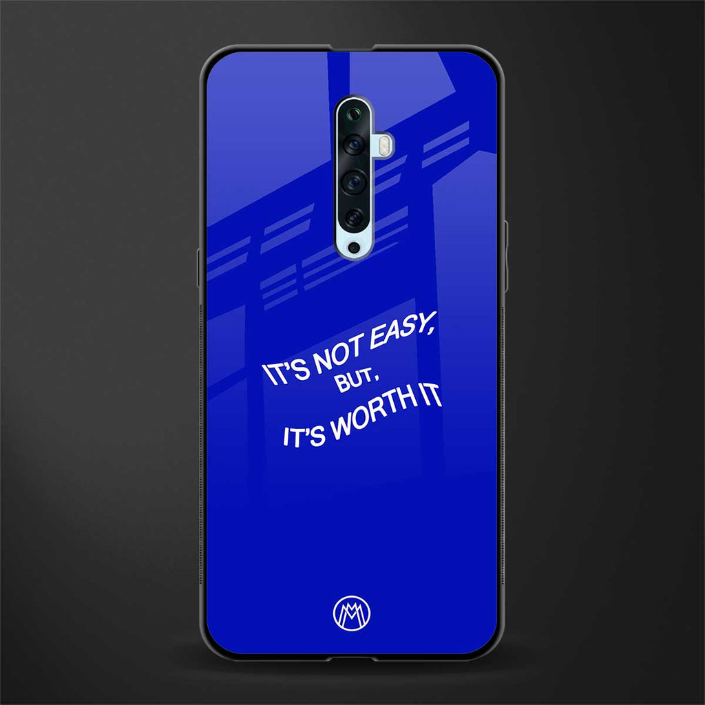 worth it glass case for oppo reno 2f image