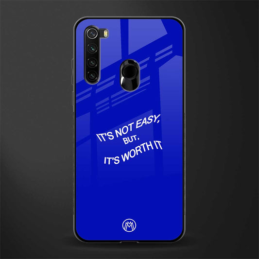 worth it glass case for redmi note 8 image