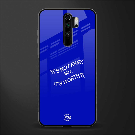 worth it glass case for redmi note 8 pro image