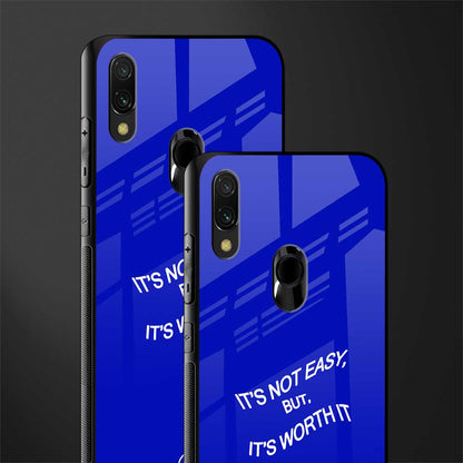 worth it glass case for redmi note 7 pro image-2