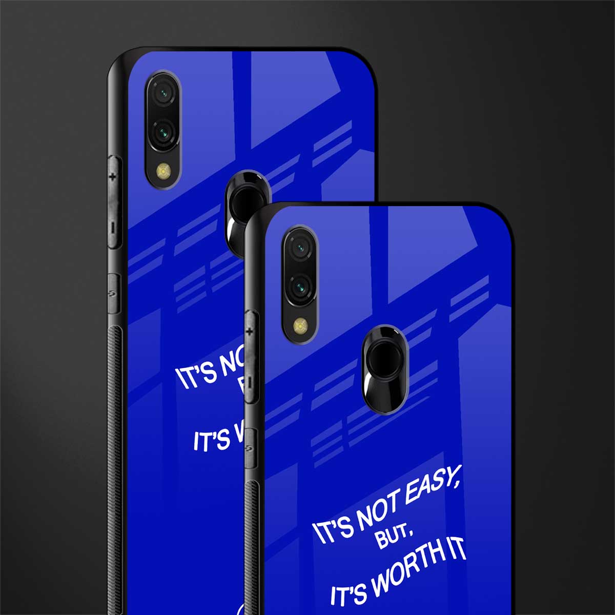 worth it glass case for redmi y3 image-2