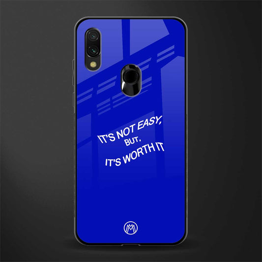 worth it glass case for redmi note 7 pro image