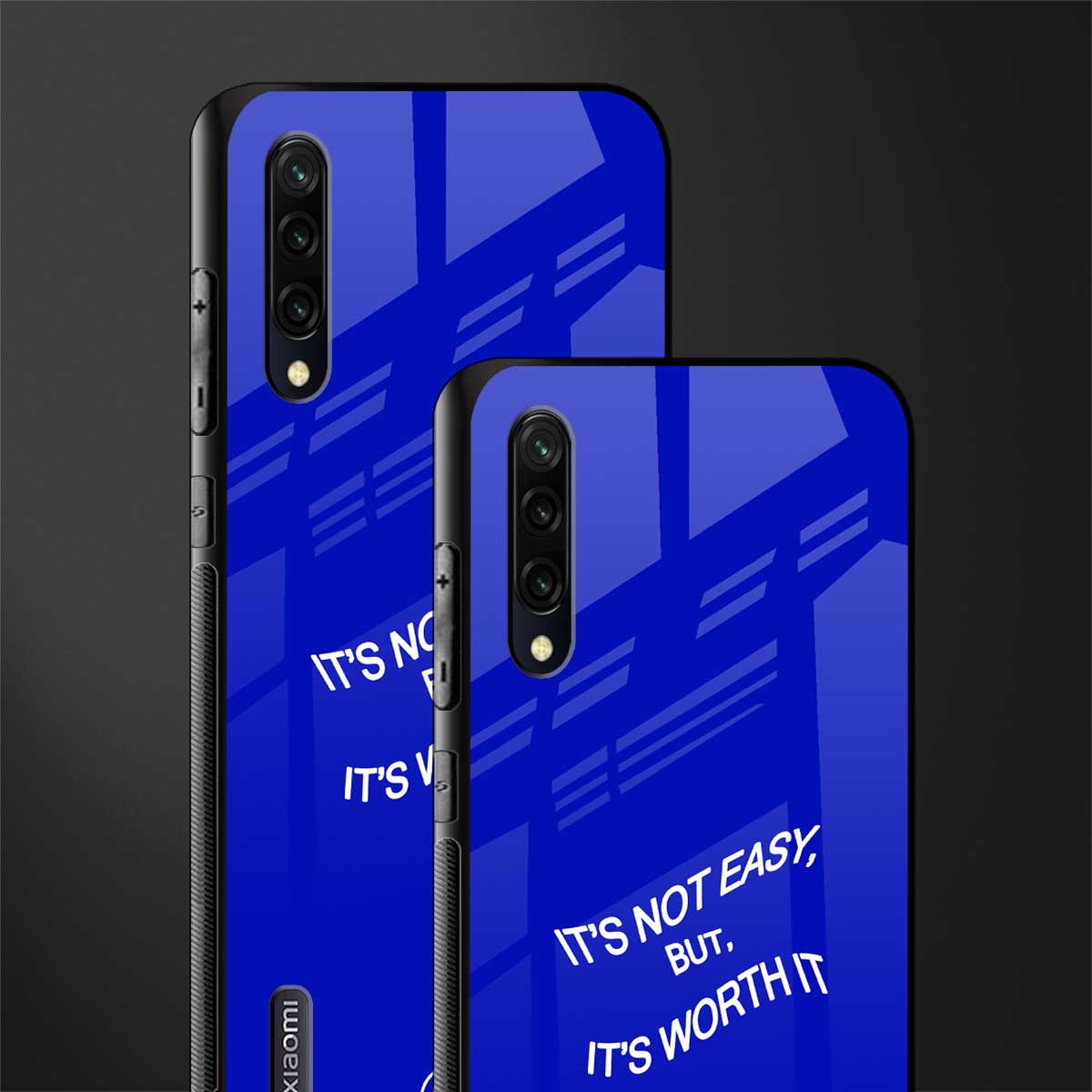 worth it glass case for mi a3 redmi a3 image-2