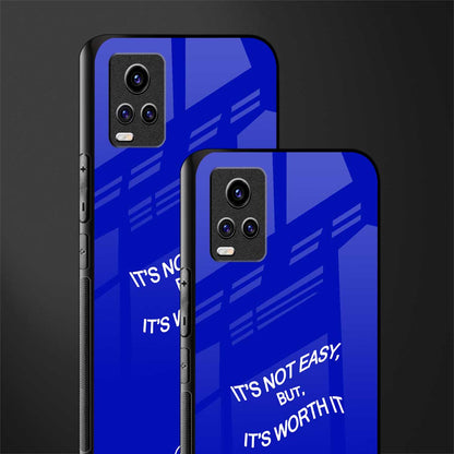 worth it back phone cover | glass case for vivo y73