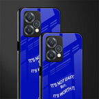 worth it back phone cover | glass case for realme 9 pro 5g