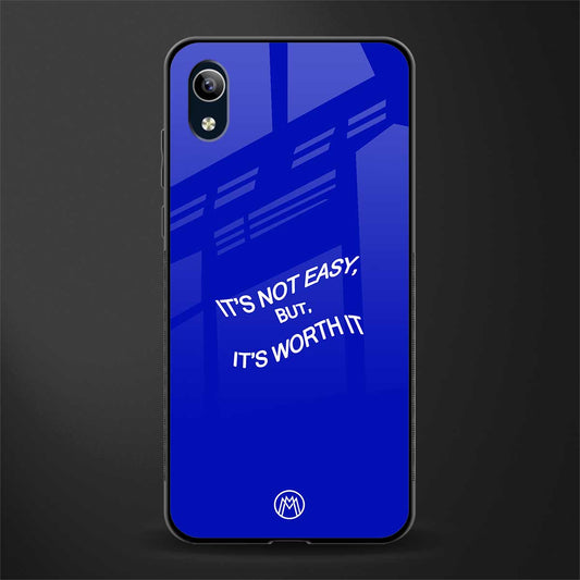worth it glass case for vivo y1s without fingerprint image