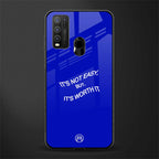 worth it glass case for vivo y50 image