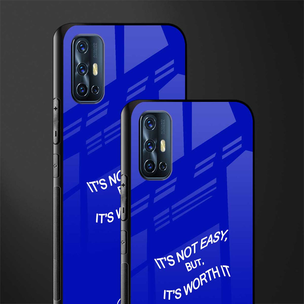 worth it glass case for vivo v17 image-2