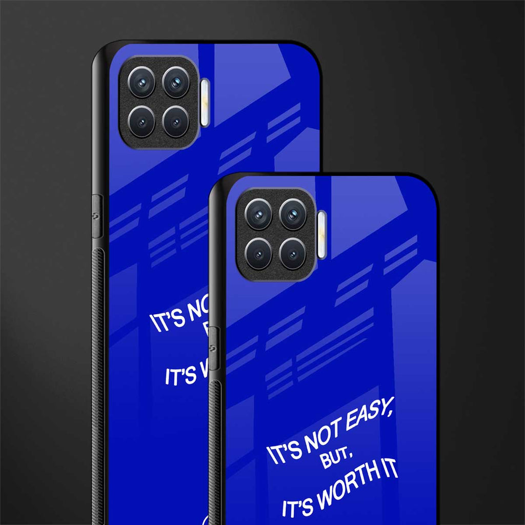 worth it glass case for oppo f17 image-2