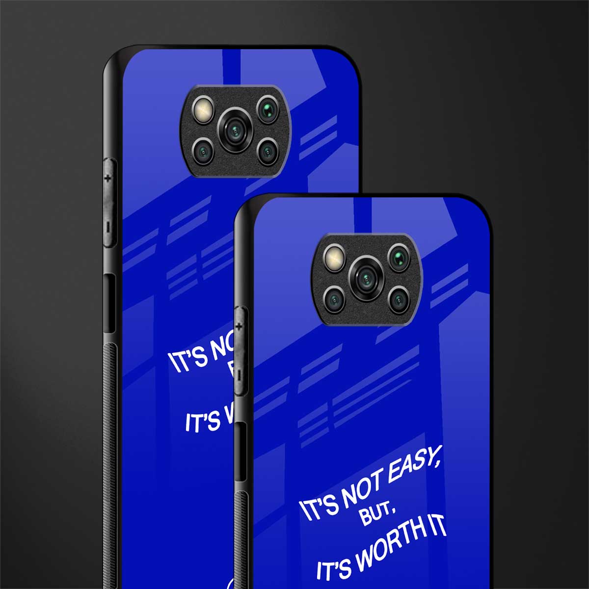 worth it glass case for poco x3 image-2
