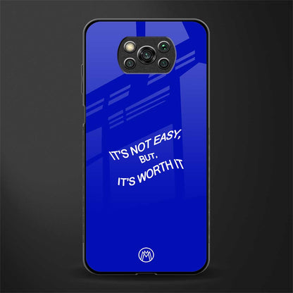 worth it glass case for poco x3 pro image
